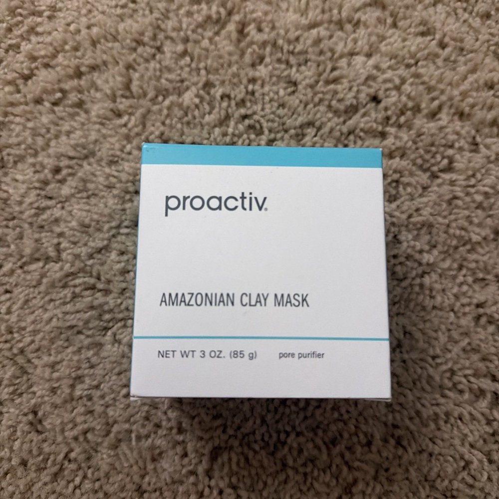 Proactiv Amazonian Clay Mask in White and Teal Packaging